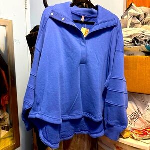 Free People Henley Sweatshirt